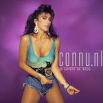 15-10-1987 Sabrina at studio in Amsterdam. Photo: Govert de Roos/Connu